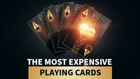 expensive playing cards
